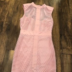 Fashion Nova peach dress